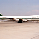 Un avión Boeing 747 HZ-AIA de Saudi Arabian Airlines similar al involucrado